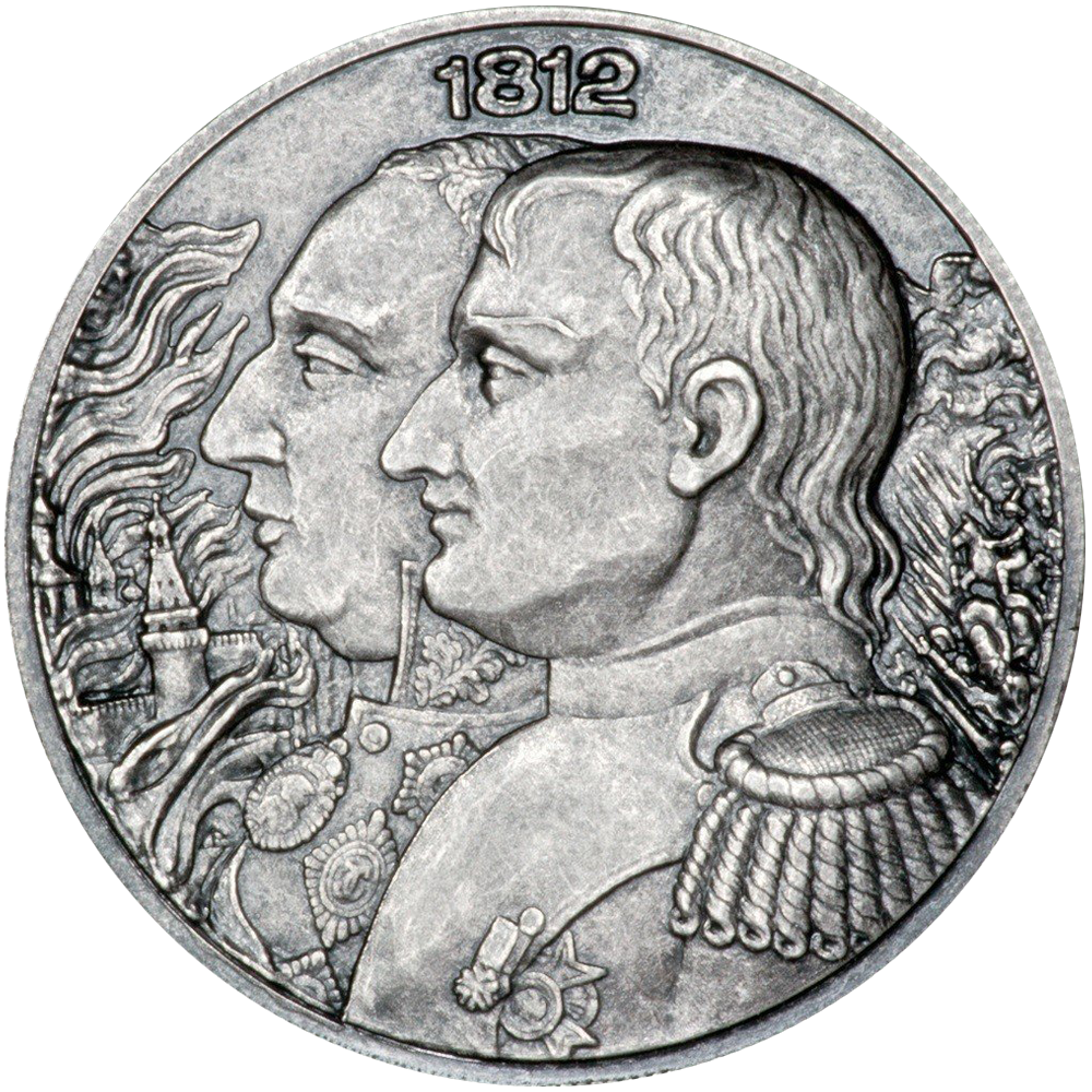 2012 Niué - Major Historical Events - War Of 1812 - Napoleon & Kutuzov