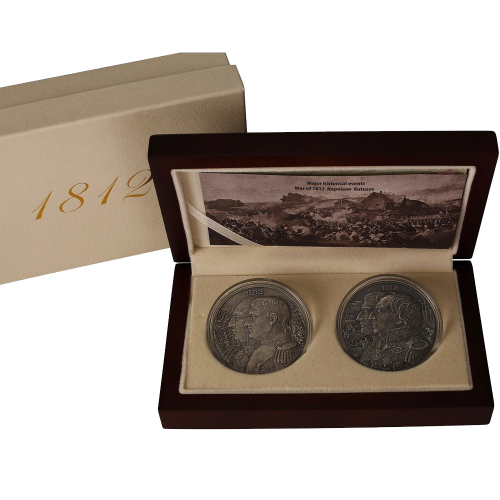 2012 Niué - Major Historical Events - War Of 1812 - Napoleon & Kutuzov