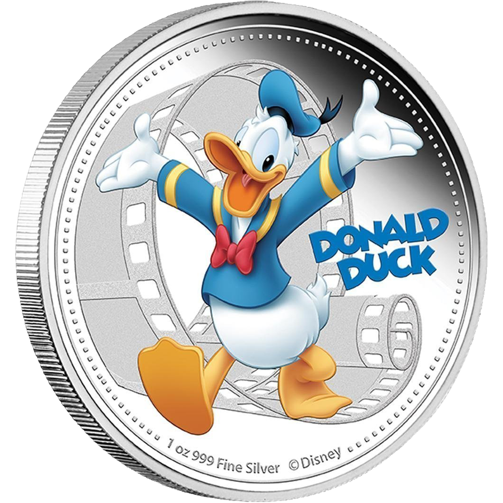 2014 Niué Commemorative Set Disney Silver Coins