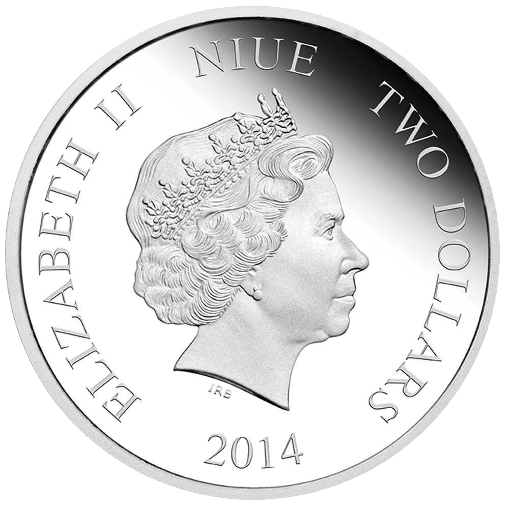 2014 Niué Commemorative Set Disney Silver Coins