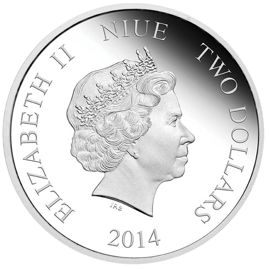 2014 Niué Commemorative Set Disney Silver Coins