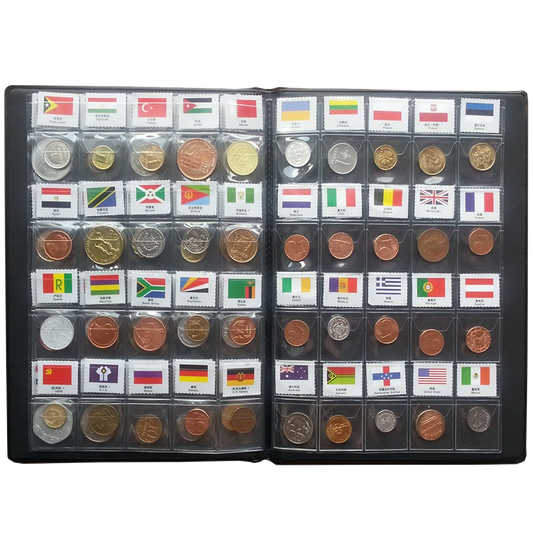 60 Countries Coins Collection Set Fine Coins  Original Genuine