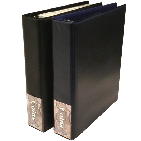 Coin Collecting Starter Bundle With Album Flips & Loupe Magnifier