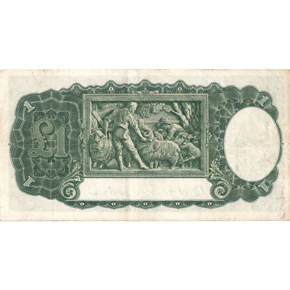 One Pound Sheehan Mcfarlane Australian Banknote Good Fine