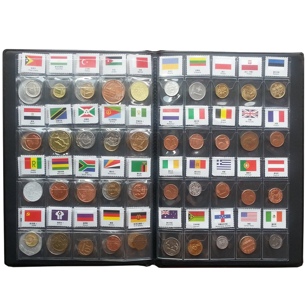 60 Countries Coins Collection Set Fine Coins  Original Genuine